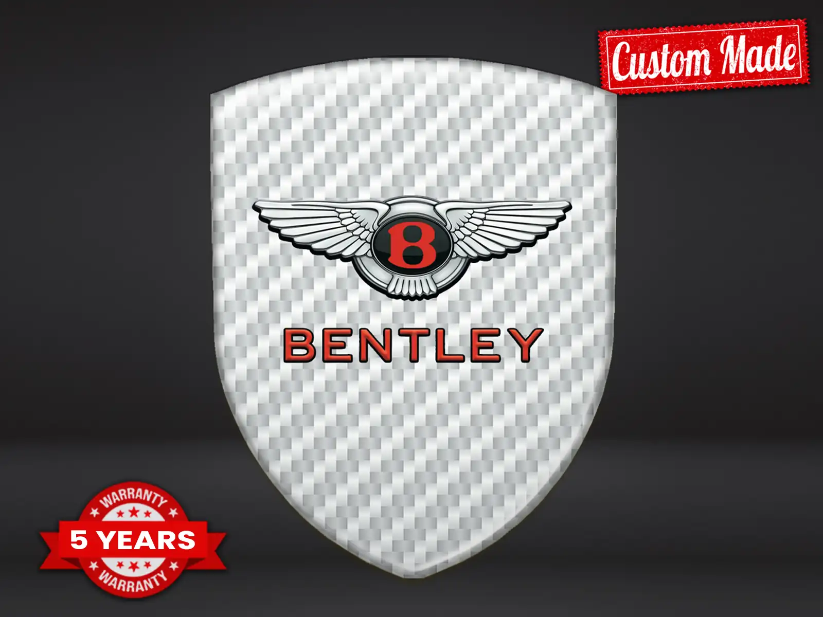 Bentley Pegatinas Parabrisas Auto Máximo Estilo Pro Resistente